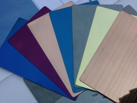 彩色不锈钢的工艺工程